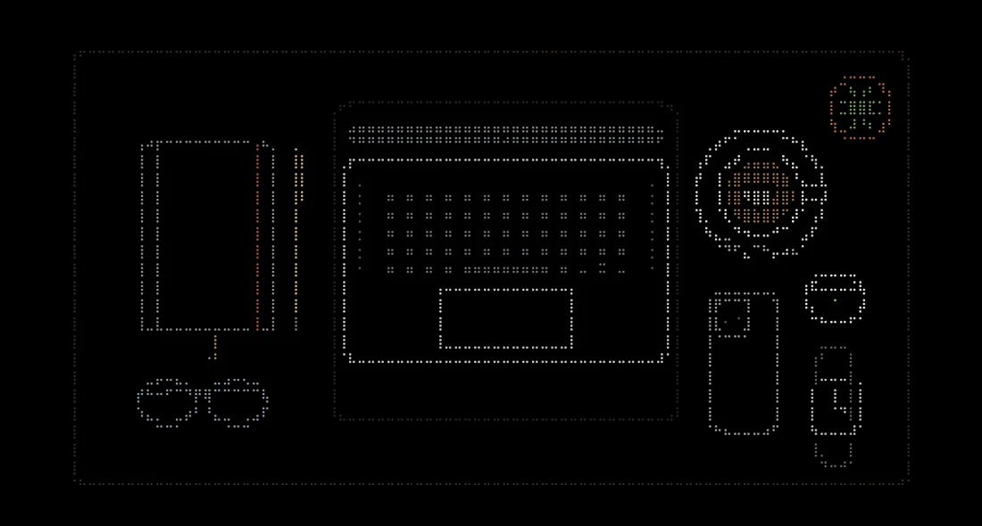 Founder desk terminal screen
