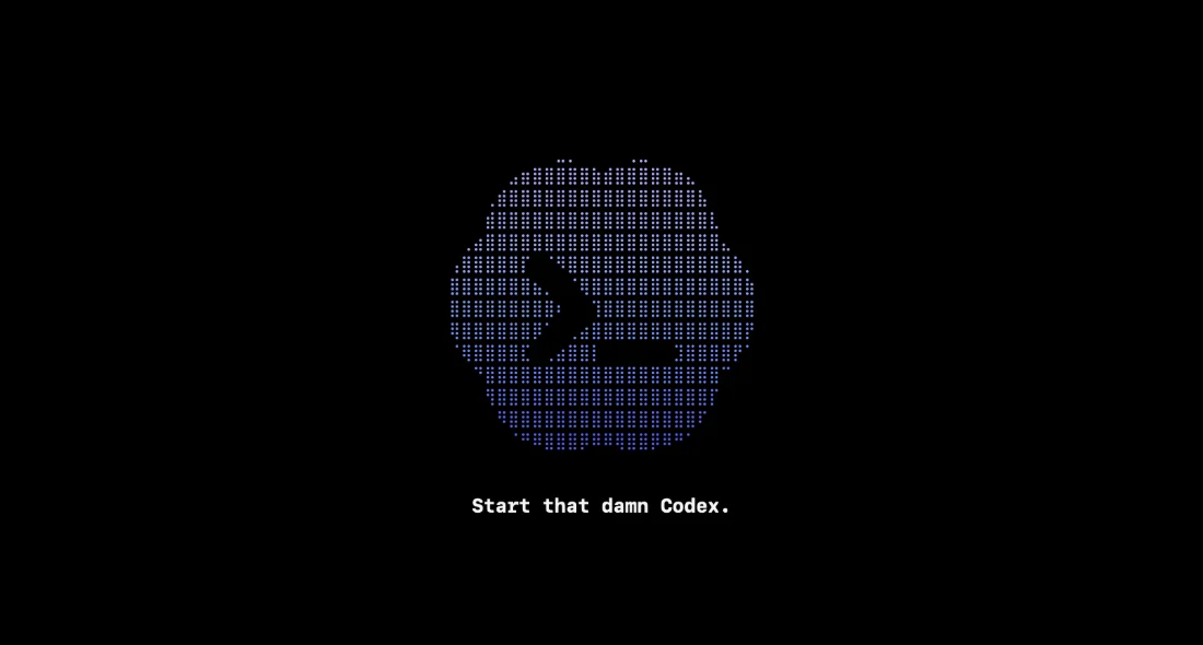 Codex terminal screen