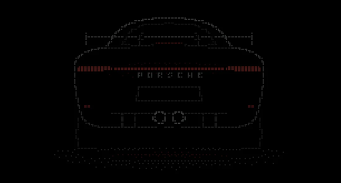 Porsche 911 terminal screen